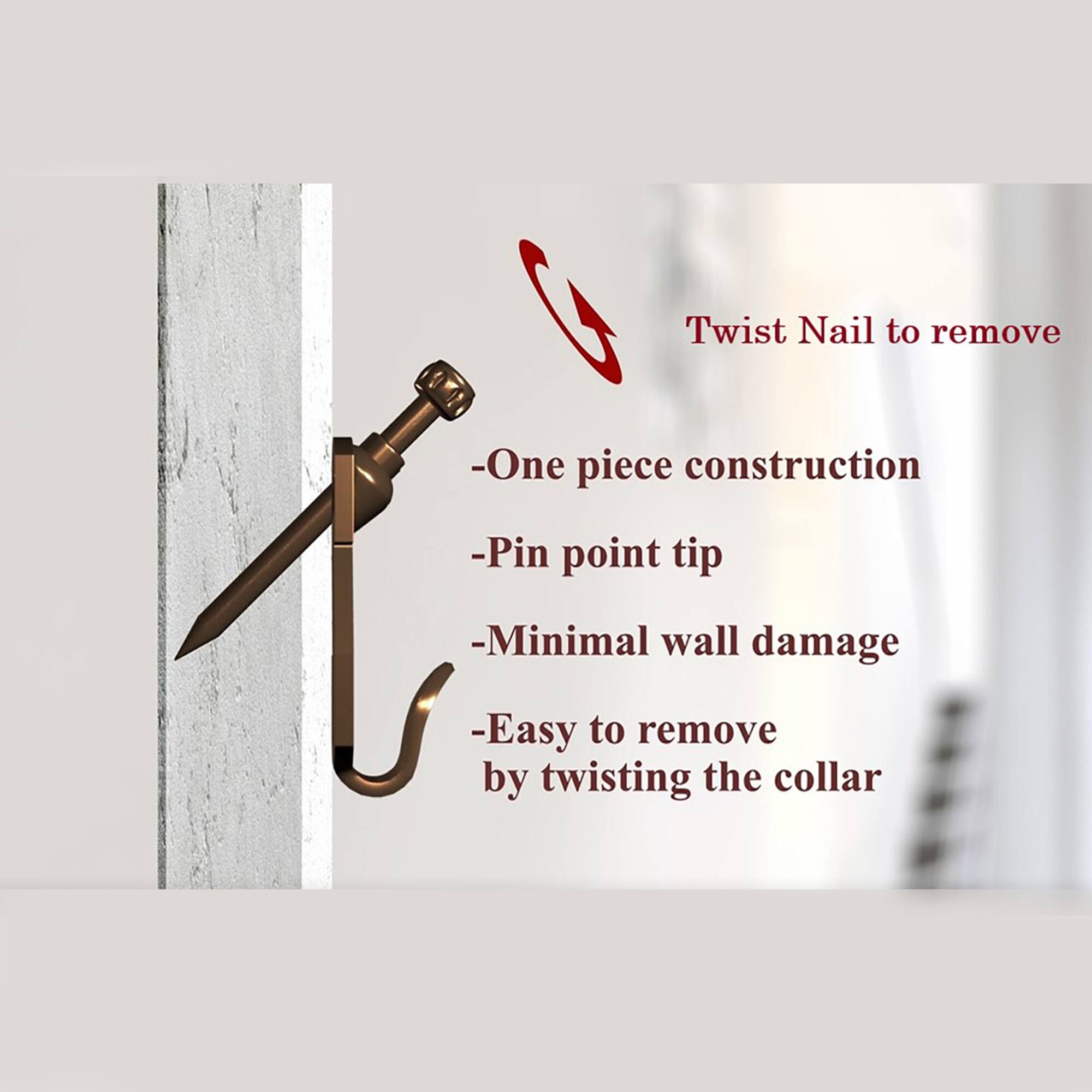 HangZ™ 100lb. Gallery Picture Hooks, 50ct.